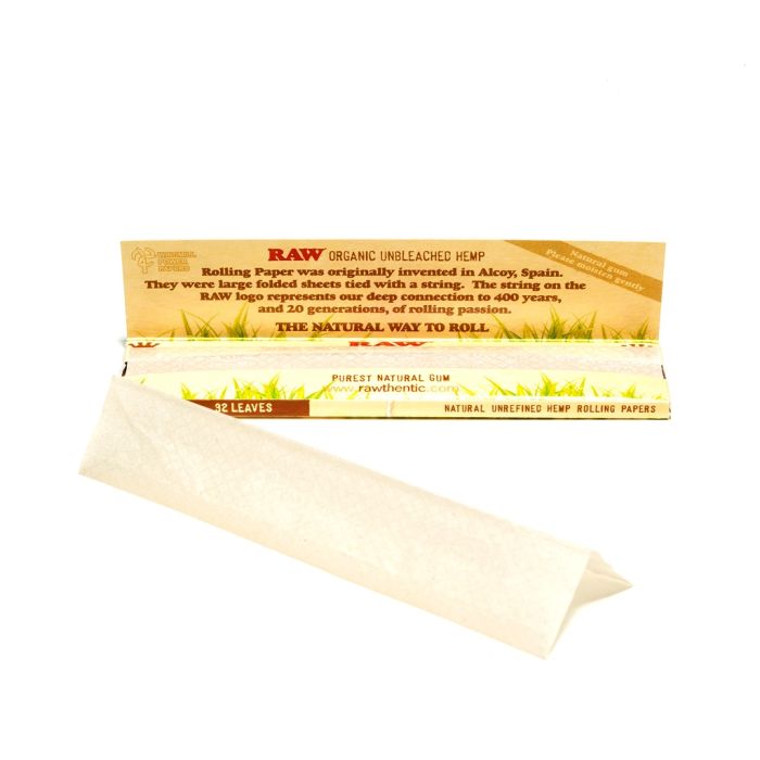 Buy Raw Classic King Size Slim Natural Hemp Gum Rolling Rizla Papers 1  Booklets Online at desertcartEcuador