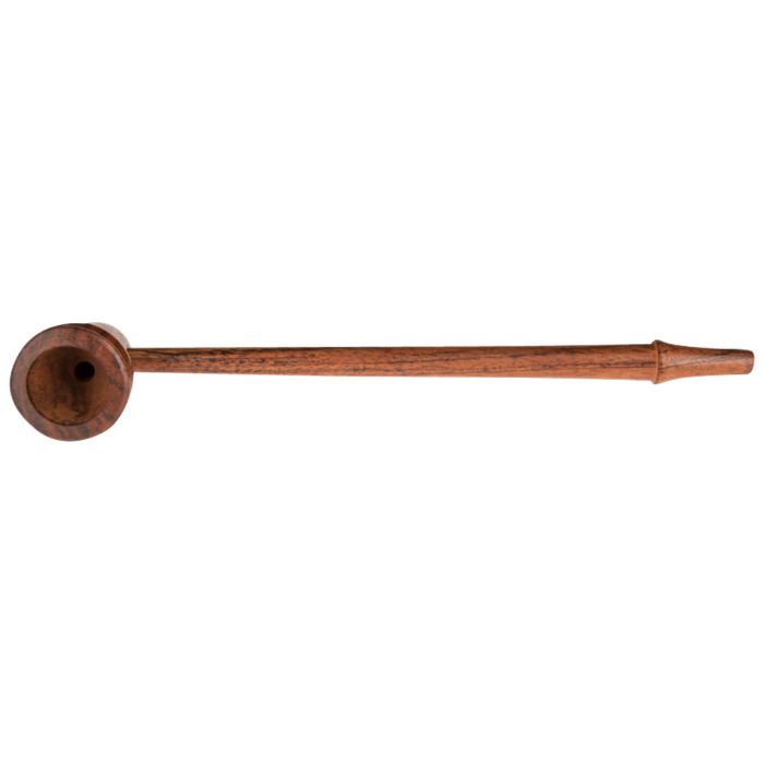 Wood Cannabis Pipe Rosewood 20cm