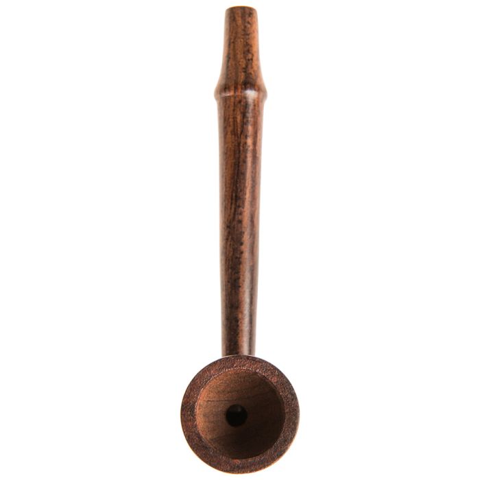 Wooden Cannabis Pipe Rosewood 10 cm