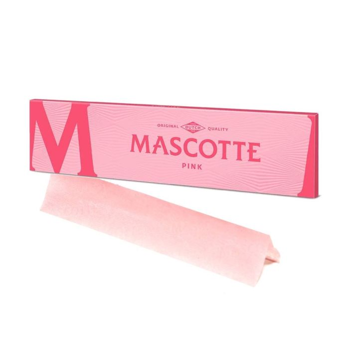 Mascotte Feuille à Rouler Rose