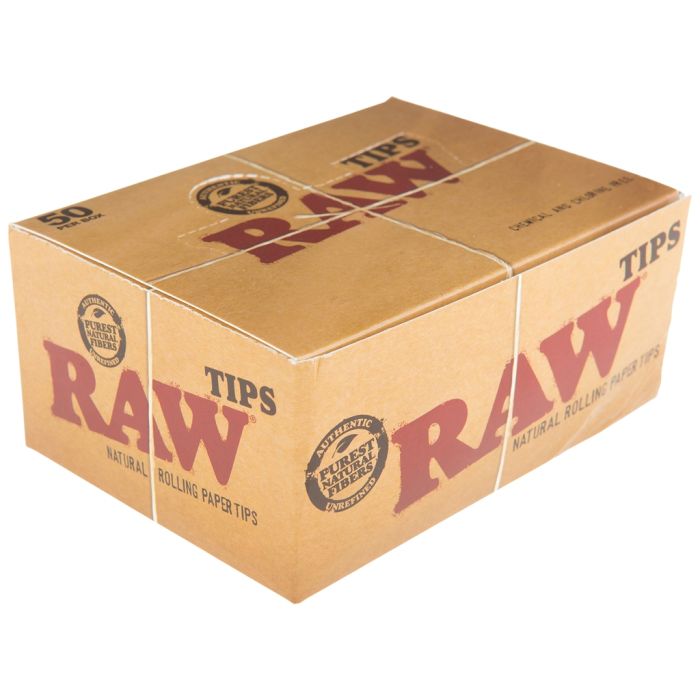 Raw Natural Rolling Paper Tips