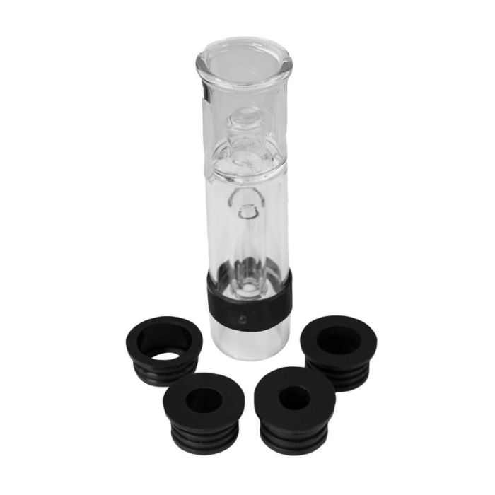 Glass mouthpiece for Focusvape vaporizer with percolator