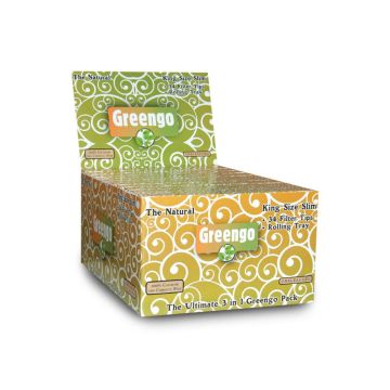 Greengo Ultimate 3-in-1 Rolling Papers | King-Size Slim