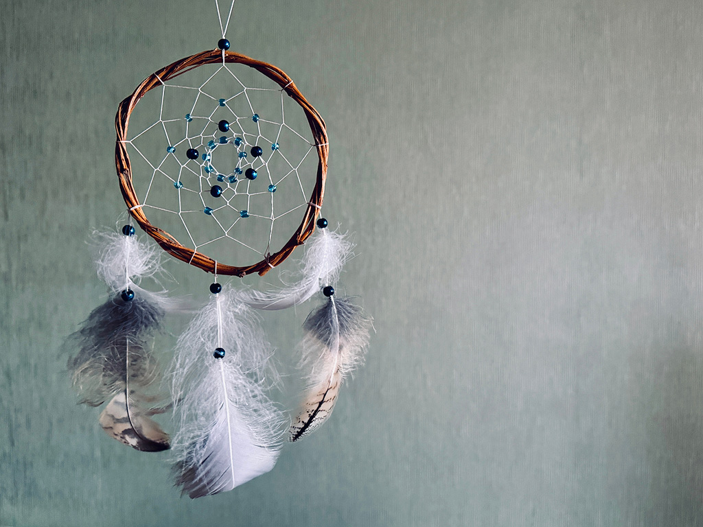 A dreamcatcher.