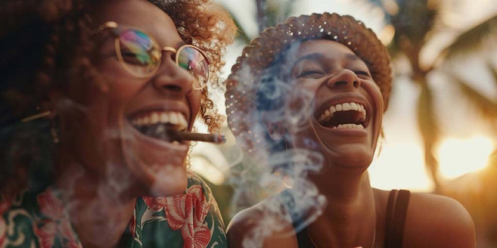 Why weed makes you laugh