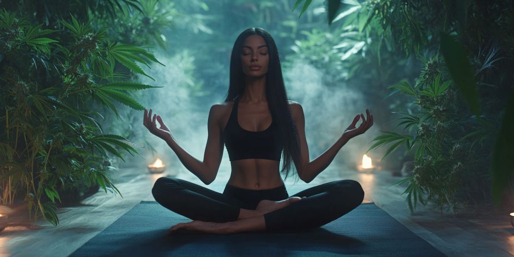 cannabis-meditating